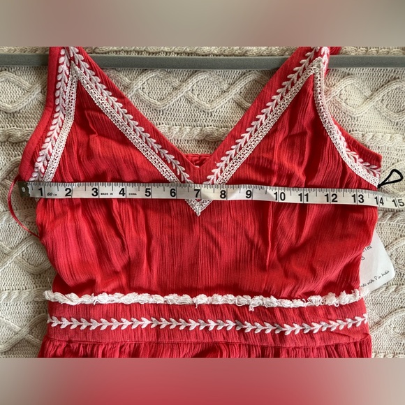 Japna Brand Coral Maxi Dress Women’s Size XS - Picture 2 of 13